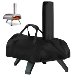 BBQ Tools Zubehör Pizzaofen-Abdeckung für Ooni Karu 12 tragbare Pizzaofen-Abdeckung, 420D-Gewebe, wasserdichte Pizzaofen-Abdeckung, robust, 230601