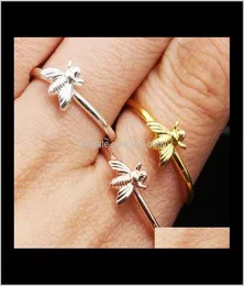 Novelty Bee Girlsladies Option Size Goldsilver Rose Gold Simple Fashion Jewelry Accessories 9Cl13 Toyut1894519