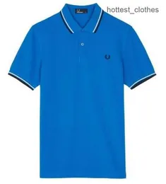 Polos da uomo Polo Fred Perry Tees tops classico camicia corta cotone maniche corte 2023 marca di design t-shirt estivo da tennis 12 colori 2 kn9c