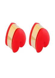Classic Heart Soft Silicone stainless steel Earring Ear Plug For Women Men DIY Parts Jewelry Accessories4307107
