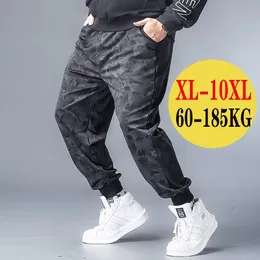 Pants 10xl Oversize Casual Pants Mens Camouflage Sweatpants Summer Joggers Quick Dry Loose Trousers Men Breathable Clothing Streetwear