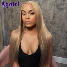 Wear Go Wig #27 4x6 Lace Closure Peruvian Straight 13X4 Frontal Glueless Blonde 13X6 Front Human Wigs Ready To