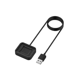 2st/Lot 1M USB -laddningskabel för Xiaomi Mi Titta på laddare Adapter Cradle Cord Base Base Dock Sport Smart Wrist Watch Bluetooth