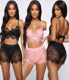 New 2Pcs Lace Bra Briefs Sets EroticLingerie Push Up Women Bra Set Underwear Panty Thin Section Breathable Sexy Lingerie15408161