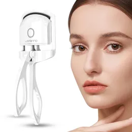 Escovas modelador de cílios elétrico aquecido usb recarregável modelador de cílios aquecimento rápido natural modelador de cílios maquiagem de longa duração