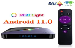 Smart TV Box Android 11 A95x F3 Air II Amlogic S905W2 5G Wifi 4K 3D BT50 RGB Light TV Boxs HD Media Player 4GB 32GB3964678