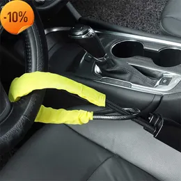 Billaddare bil rattlås universellt säkerhetsbälte anti-stöldlås med 2 nycklar Anti-stöldanordning för de flesta bilar SUV-biltillbehör