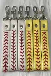 Armband 2018 Ny fabrik billig baseball nyckelchain fastpitch softball accessoarer softball baseball keychainfastpitch softball acc5931549