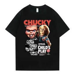 Herren T-Shirts Chucky You'll It Was Only Make Believe T-Shirt Catherine Hicks Chris Sarandon Childs Play T-Shirt Männer Frauen Hip Hop Tees J230602