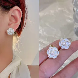 Ear Cuff 2022 Novo Clipe de Pérola Branca Brincos Femininos Modernos Jóias da Moda Falso Perfurado Acessórios de Casamento Coreano G230602