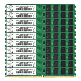 RAMS 20 GB 10PCS DDR2 2GB 667 MHz 800 MHz Dimm RAM PC2 5300 6400 Intel i AMD Computer Memory 240pin Memoria RAM DDR2 2GB