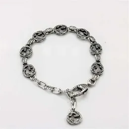 New 2023 designer jewelry necklace ring engraved pattern can add adjustable interlocking bracelet simple personalized