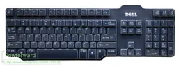 Täcker ultra tunn silikon tangentbord skyddande hudtäckning kompatibelt för Dell RH659 L100 SK8115 104Key 8115 USB Wired Keyboard