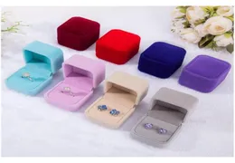 Fashion Square Ring Retail Box Wedding Jewellery Earring Ring Collection Organizer Holder Storage Cases Gift Packing 0Bbqv4059133