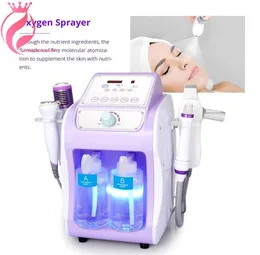 Multifunction 6 in 1 Hydra Microdermabrasion Biopon LED Ultrasonic Face Cleaning Scrubber RF Skin Care Beauty Machine7187023