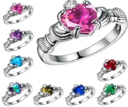 8 farben Hohe Qualität Frauen Ring 925 Sterling Silber Ringe Frau Luxus Edlen Schmuck Geschenk Hochzeit Zubehör6418088