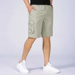 Bolsa militar de verão masculina 2018 de algodão cargo solta para vários bolsos ombro treino tático shorts de praia P230602