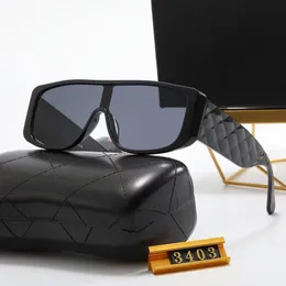 Modische, vielseitige Sonnenbrille für Damen, Designer-Sonnenbrille mit Verlaufsgläsern, Vollrandbrille, UV400-Len-Brille mit zufällig passender Box, lunettes de soleil homme