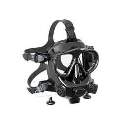 Dykmasker mask full ansikte snorkel undervattens andning snorkling simning dykutrustningstank 230601
