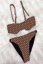 Designer Womens Swimwear Bikini Letter Jacquard Ladies Swimsuit Sexy Bra Set For Women8324081