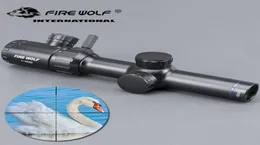 FRIE WOLF 14x20 lunette de visée pour fusil de chasse vert rouge lunette de visée éclairée avec télémètre réticule Caza lunette de visée carabine à air comprimé opti9069056