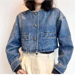 Fashion Women's Jackets Denim For Women Jean Hoodies Spring Womens Coat Designer Long Sleeve Crop Short Jacket