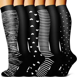 Sports Socks Compression Socks Pressure Nursing Socks For Edema Diabetes Varicose Veins Outdoor Running Sports Cycling Socks Men and Women 230601