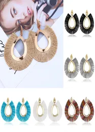 Bohemian Exaggerated Big Tassel Drop Earrings For Women Fringe Handmade Brincos Statement Dangle Earrings Female Fashion Boho Jewe9851325