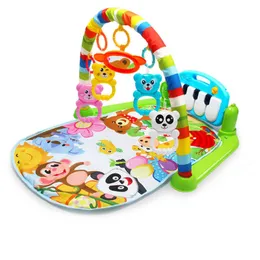 Zagraj w matki zabawa mata dla dzieci dywan edukacyjny edukacyjny dywan z klawiaturą fortepianową i uroczą zwierzęcą playmat dla niemowląt sali gimnastyczne Mat Mat Toys 230601
