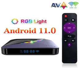 Smart TV Box Android 11 A95x F3 Air II Amlogic S905W2 5G Wifi 4K 3D BT50 RGB Light TV Boxs HD Media Player 4GB 32GB6310858