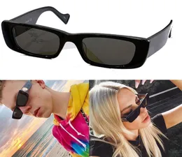 Gafas de sol negro placa clásica diseño de protección para los ojos 0516S marco completo lentes multicolores hombres gafas 0516 diseñador de moda sunglass5984042