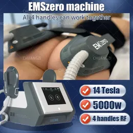 2023 HOT EMS-culpt Machine Latest RF DLS-EMSLIM Neo Body Sculpting Machine Electromagnetic Muscle Stimulate Slimming 14 Tesla Reduce Fat Sculpt