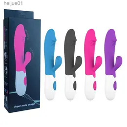 Massaggiatore giocattolo del sesso 30 Velocità Dual Vibration G spot Vibratore Bastone vibrante Giocattoli del sesso per donna donna Prodotti per adulti L230518