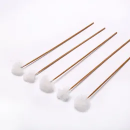 Trimmers 5Pcs Goose Feather Earpick Wax Remover Curette Adult Bamboo Handle Ear Dig Tools Spoon Cleaner Stick Health Care