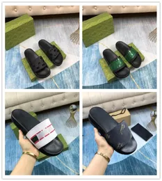 sold Designer woman top quality G Slippers men slipper Gear bottoms Flip Flops Genuine leather womens luxury sandals fashion c1017782