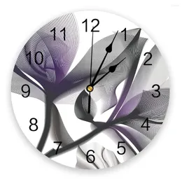 Настенные часы Art Fowers 3D Clock Modern Design Краткое украшение гостиной кухня часы дома декор