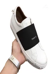 2023 Sapatos casuais masculinos femininos de couro de alta qualidade fashion branco liso ao ar livre diário festa com caixa 5679931
