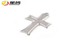 3825mm hole 25mm Catholicism Jewelry Ankh Cross Charms silver stainless steel cross pendants for necklace making Ornaments Acces5488944