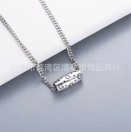 designer jewelry bracelet necklace ring high quality Xiao ancient rectangular column Pendant with men's women's couple's straight