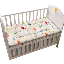 Bed Rails Crib Mattress Toddler Pad Double Sides Cotton Mesh Baby Bedding Set Boys Girls Infant 120x60cm 230601