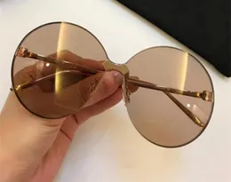 Luxury 0353 Designer Sunglasses For Women Fashion Sunglasses Wrap Sunglass Frameless Coating Mirror Lens Carbon Fiber Legs Summer 4790332