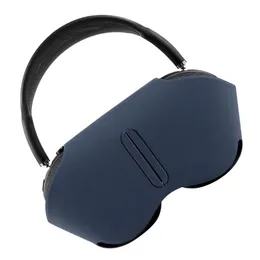 Hörlursskyddsskydd för AirPods max silikonfodral mjukt bekväma hörlurstillbehör skyddande hörlurar fodral
