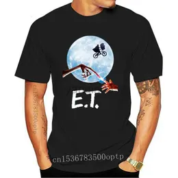 メンズTシャツNew E.T 1982ファンタジーフィルムフォルド映画サイズS-5XL 100％コットンメンTシャツG0357 J230602