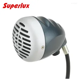 Microphones Superlux D112 High Quality Blues Harmonica Microphone Mic Dedicated 10-hole With Level Knob