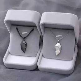 Подвесные ожерелья новая каменная пара ожерелья пары ожерелья в День святого Валентина творческий магнит