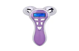 Multifunction Body And Face Slimming Massager Microcurrent LED Light Vibration 3 In 1 Electric Facial Massager With LCD For Home U4103157