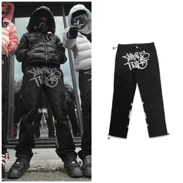 Minus Twocargos Cargobroeken voor heren designerbroeken Casual Losse Punk Rock Straight Wide Leg Broek Streetwear y2k Retro Hip Hop Street Trend S-2XL