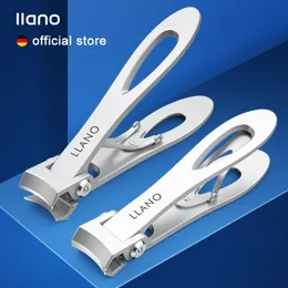 Kits Llano Wide Mouth Nail Clippers Stainless Steel Manicure Tools Thick Hard Toenail Scissors Fingernail Cutter Hand Care Foot Care