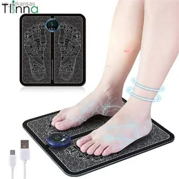 EMS FOOT MASSAGER MAT 전기 건강 관리 TENS FISIOTERAPIA MASSAGEDER PES 근육 TERAPIA FISICA MASSAGE SALUD 근육 이완 220512212U L230523