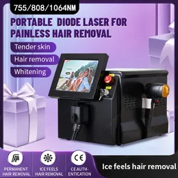 2023 nova máquina de depilação permanente de resfriamento de gelo a laser de diodo 755 808 1064 808nm máquina de depilação